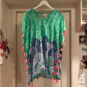 Lily Pulitzer Never Worn Flowy Beach Coverup